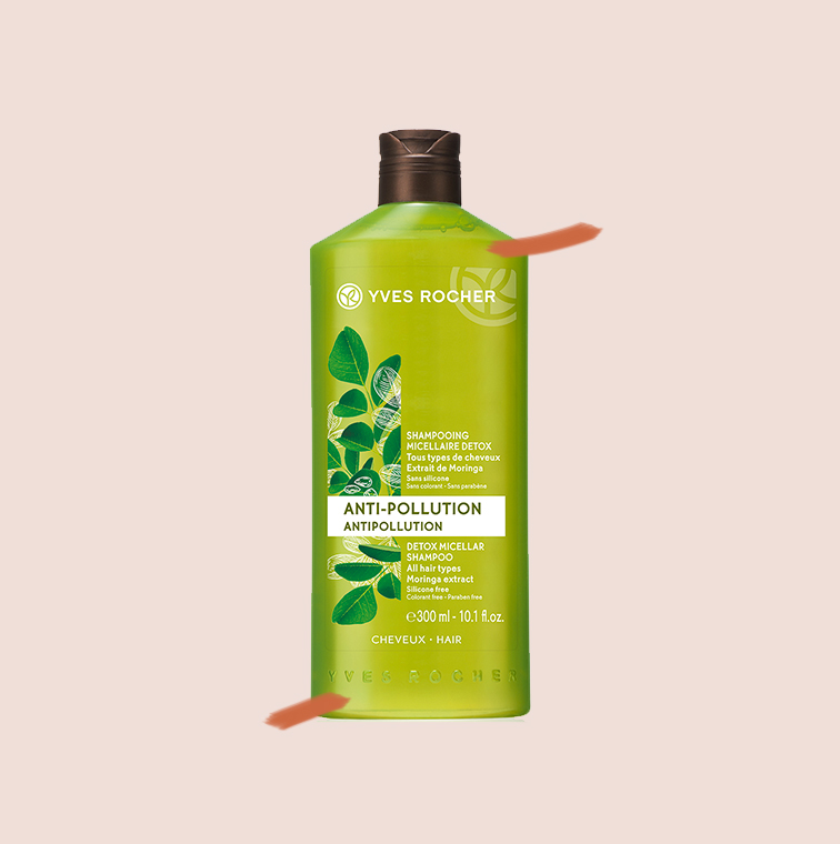 shampoing micellaire anti-pollution