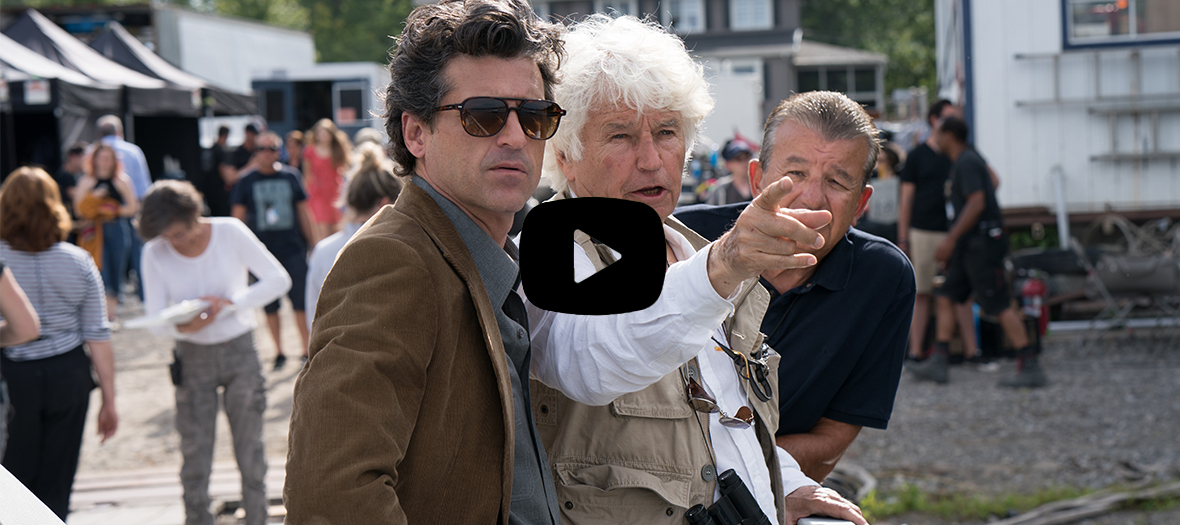 Extrait de la serie La verite sur l'affaire Harry Quebert avec Patrick Dempsey et Jean-Jacques Annaud