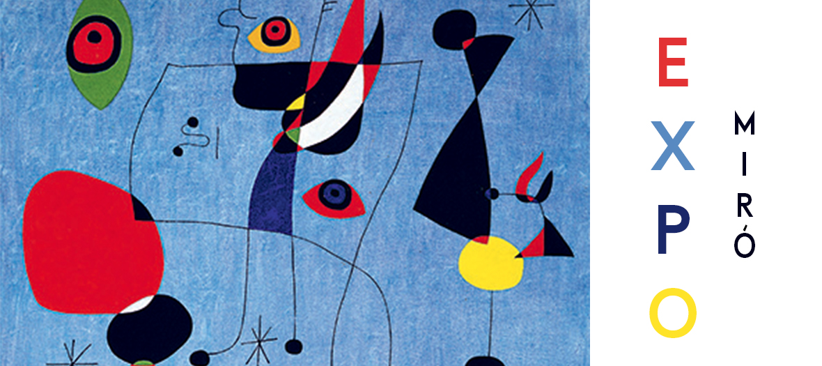 Les Oeuvres de Joan Miró Exposées par Jean-Louis Prat au Grand Palais Galeries Nationales