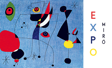 Les Oeuvres de Joan Miró Exposées par Jean-Louis Prat au Grand Palais Galeries Nationales