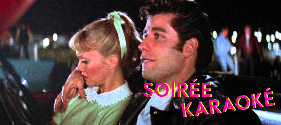 Cinema Karaoke Ecran Pop Grease