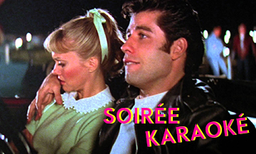 Cinema Karaoke Ecran Pop Grease