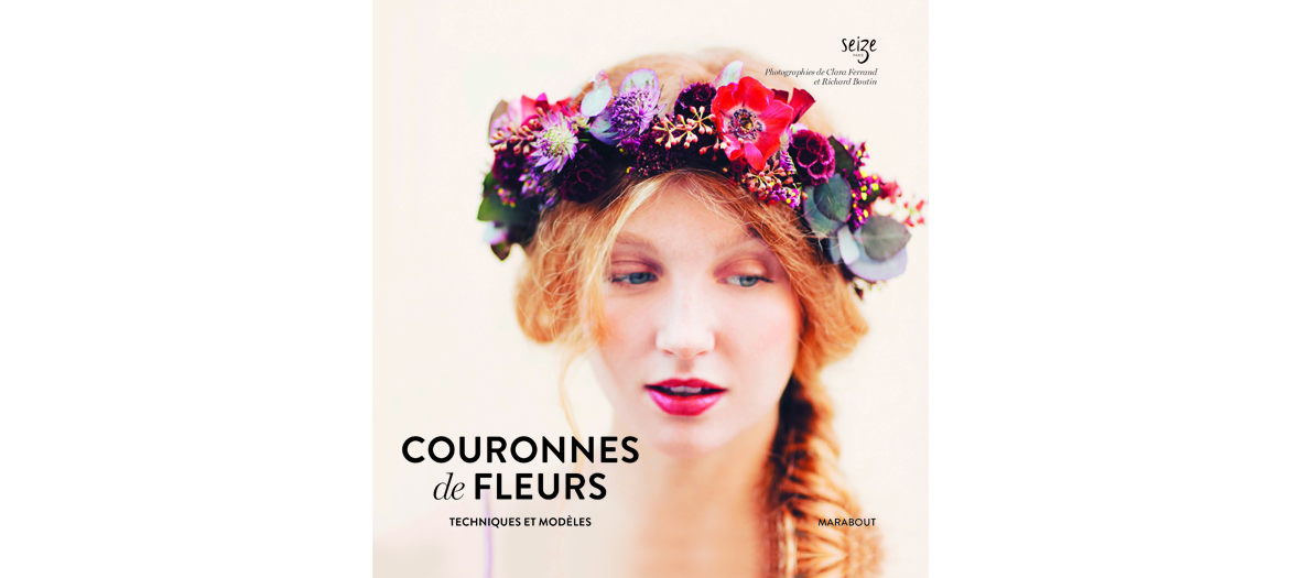 couronnes de fleurs livre marabout