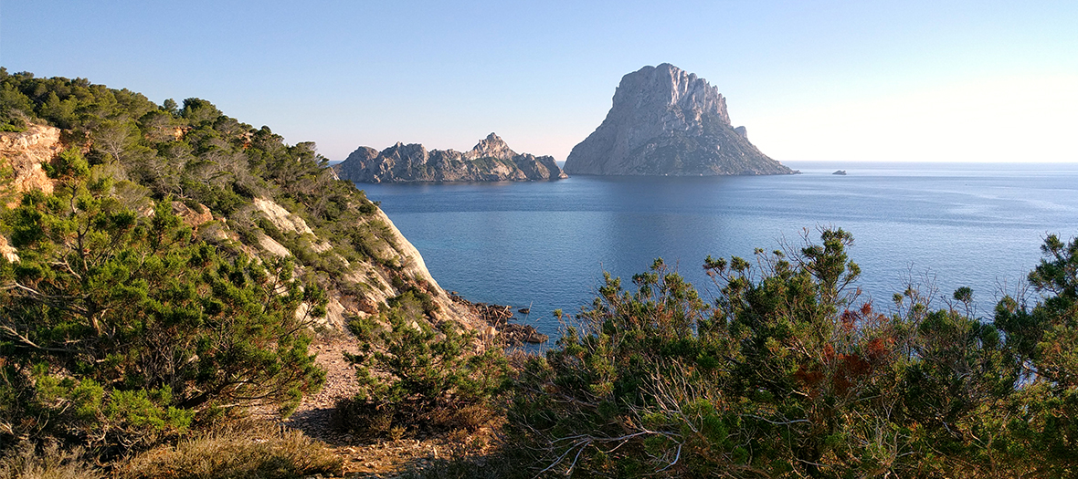 vue, panorama Ibiza