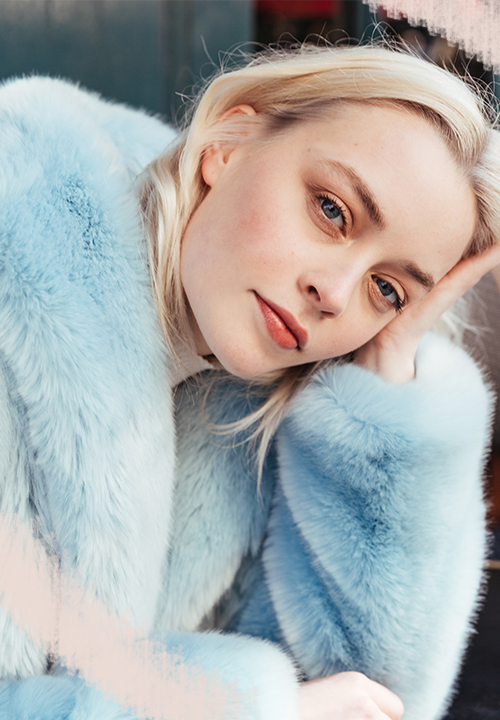  Colorful faux-fur coats, jackets and accessories by Lydia Bahia