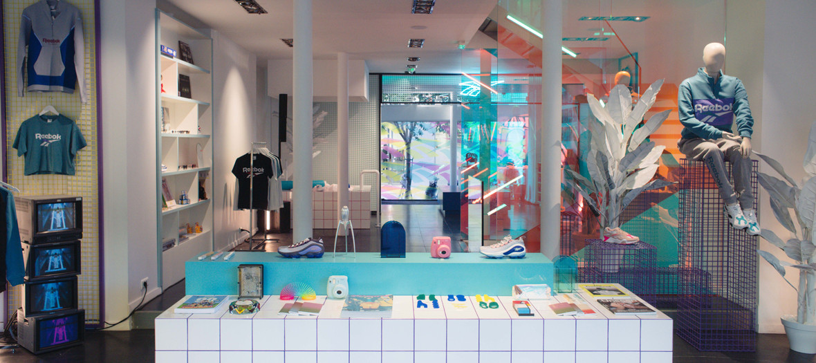 Reebok top paris store