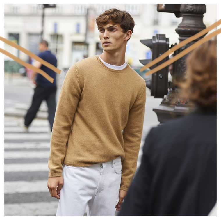 Pull coton homme chic et à la mode - Mode automne 2023