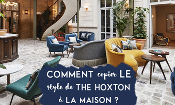 Décoration de l'hôtel Hoxton