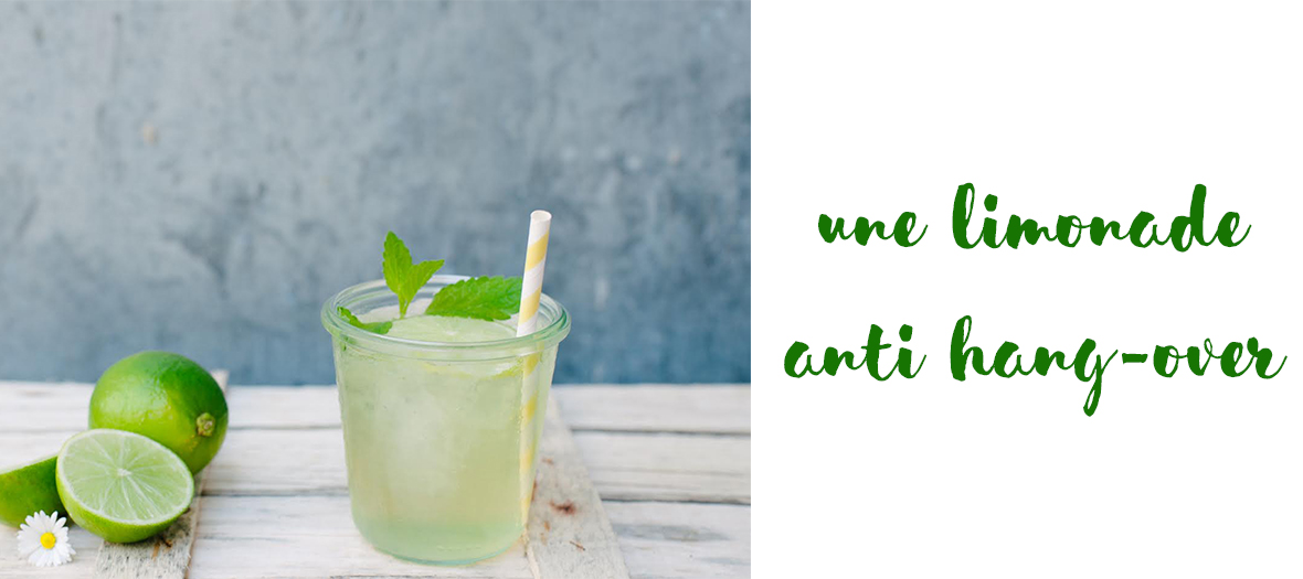 Recette limonade anti hangover