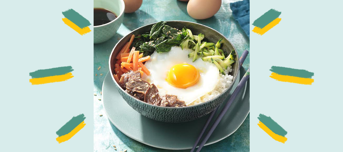 Recette bibimbap coréen