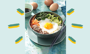 Recette bibimbap coréen