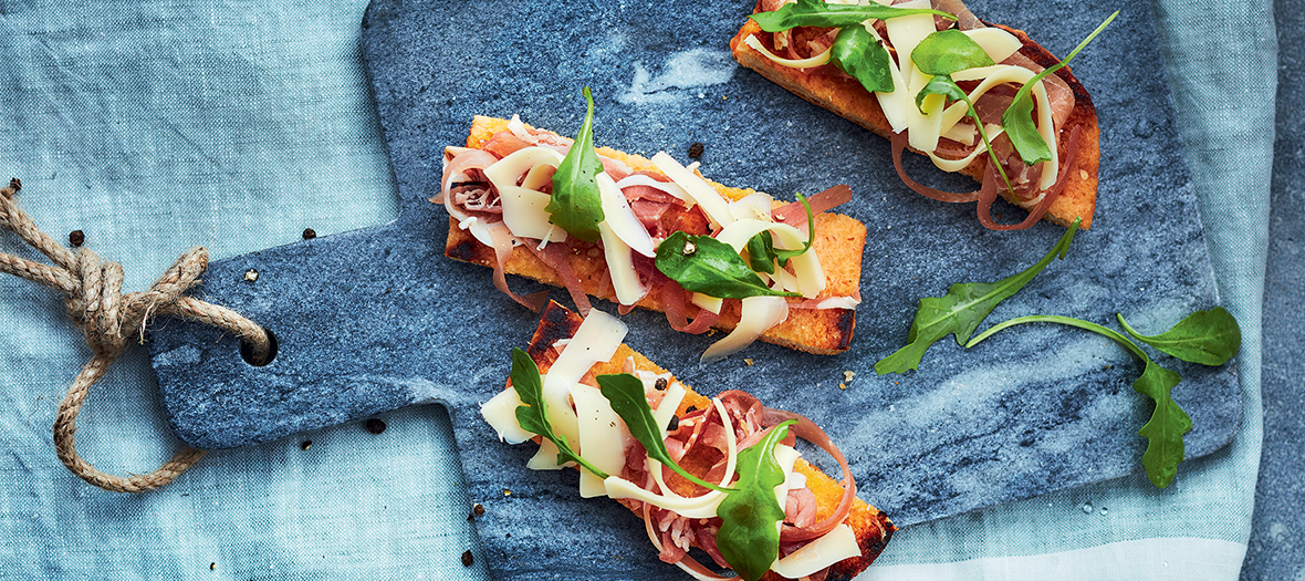 Recette de bruschetta pour l'apéro