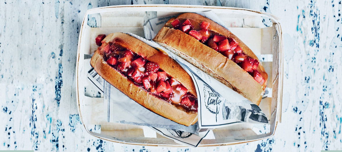 Hot Dog Fraise