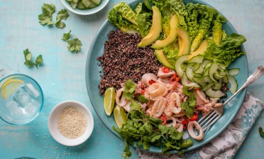 Recette de salade de calamars