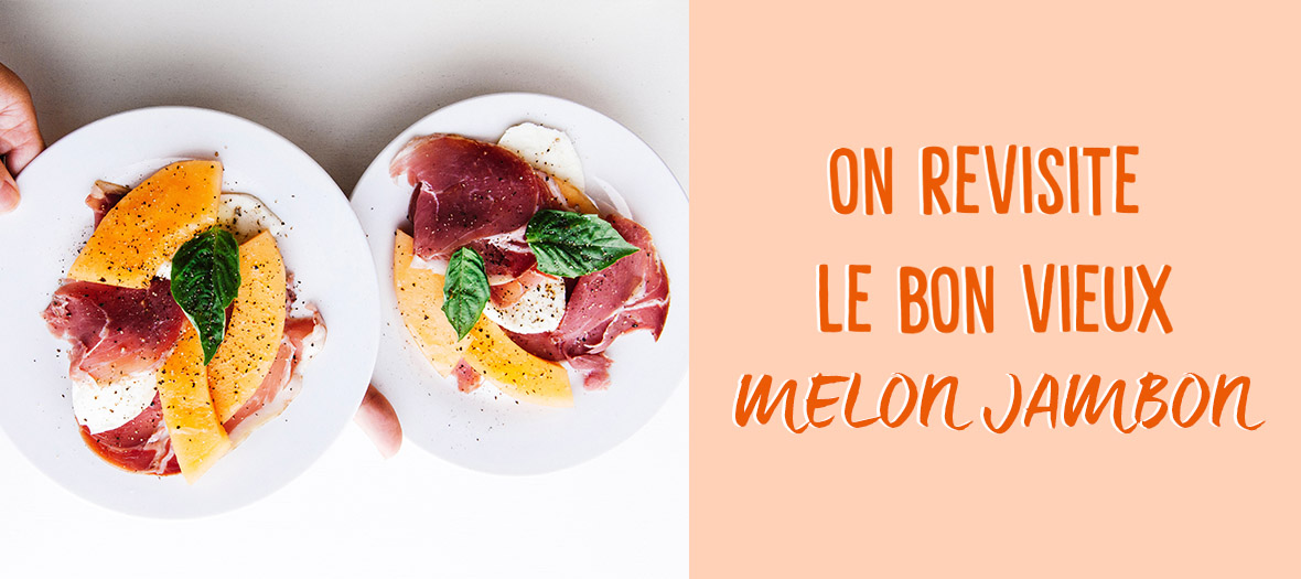 Recette de melon et jambon sec