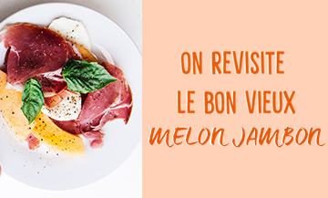 Recette de melon et jambon sec