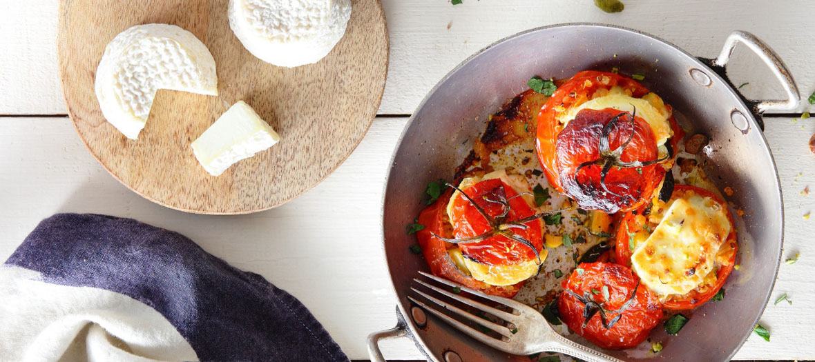 Recette tomates farcies veggies au chèvre