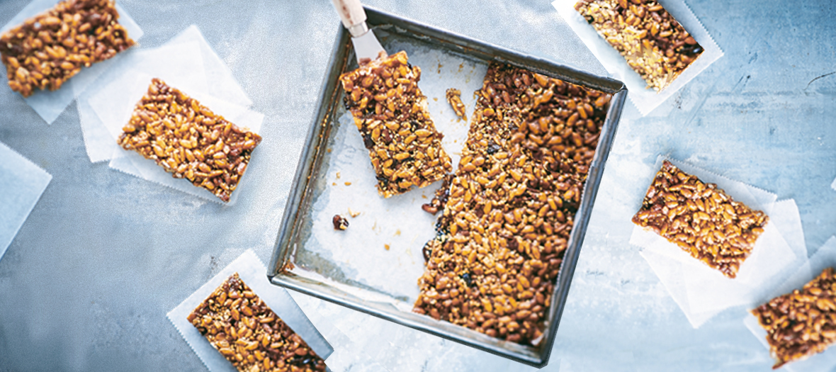 Recette barre de céréales mueslis et granola