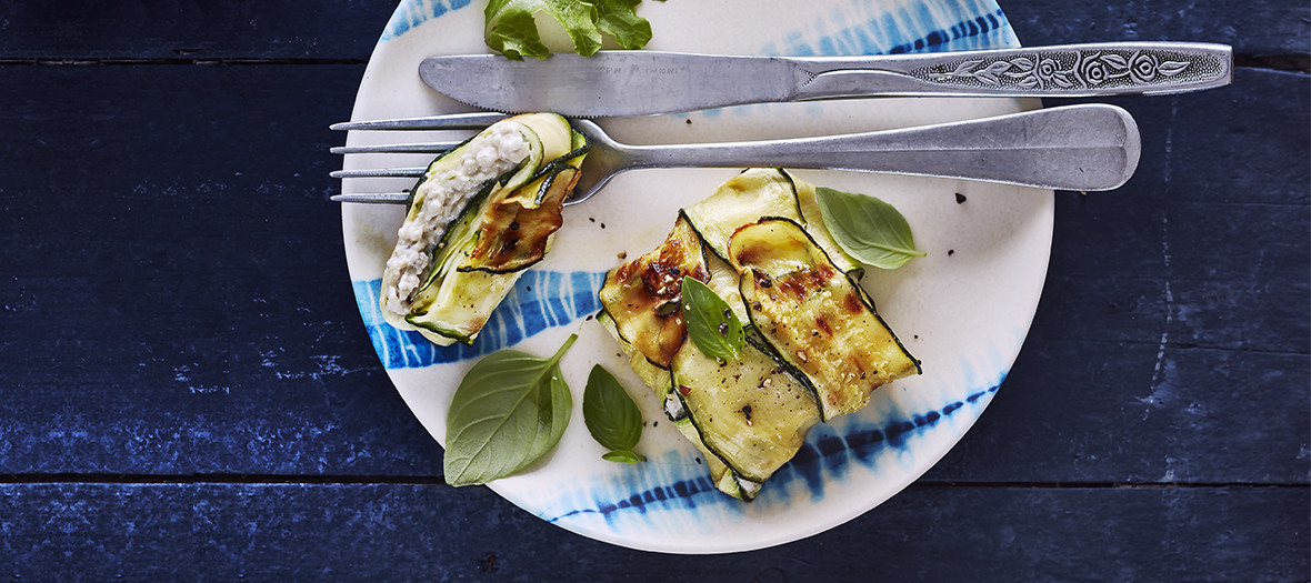 Recette Presse Courgette Aubergine Fromage Frais