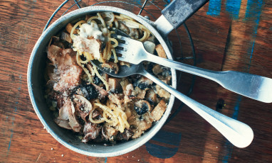 Recette Spaghetthi Champignon