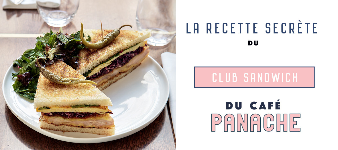 Club Sandwich Tonkatsu Du Cafe Panache