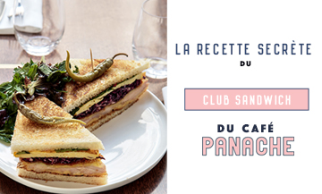 Club Sandwich Tonkatsu Du Cafe Panache