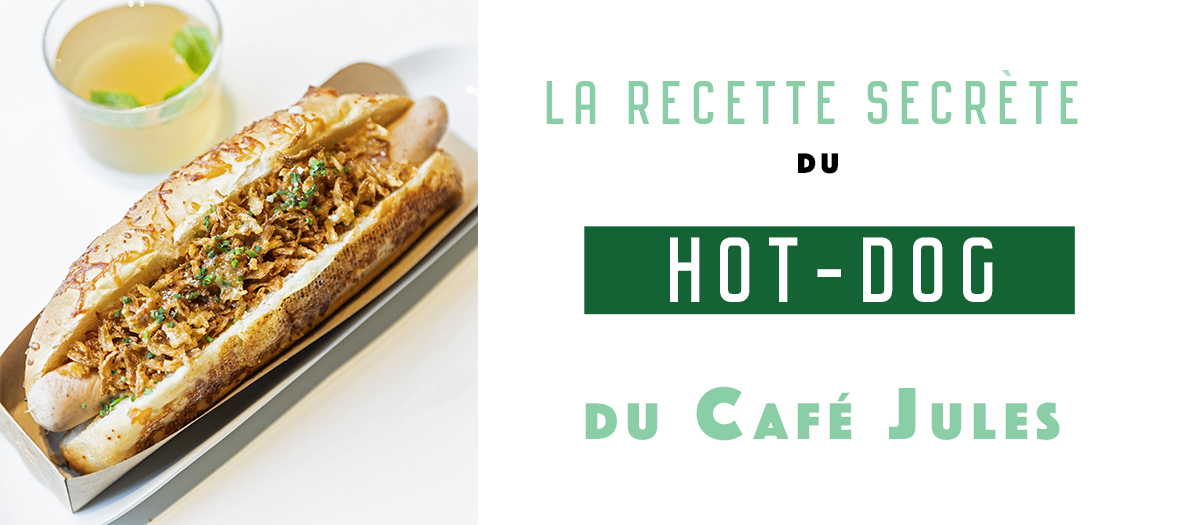 Recette du hot dog du Fabien Lefebvre