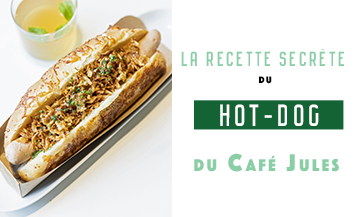 Recette du hot dog du Fabien Lefebvre