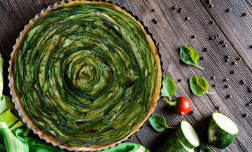 Recette Tarte Ruban Courgette