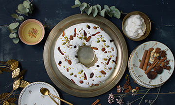 Recette pavlova veggie aromatise a la fleur d'oranger