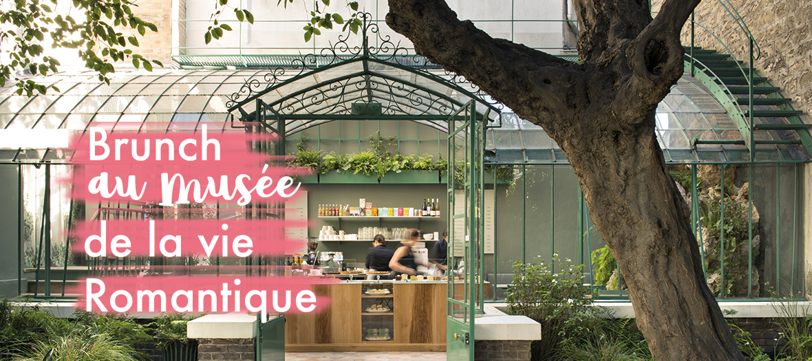 Brunch dans le jardin du Musee de la vie romantique