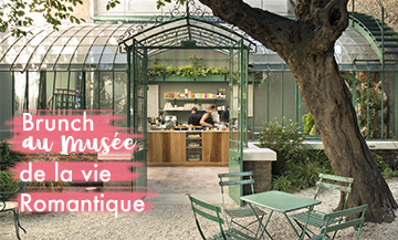 Brunch dans le jardin du Musee de la vie romantique