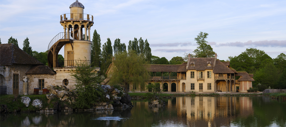 Endroit caché du parc du château de Versailles