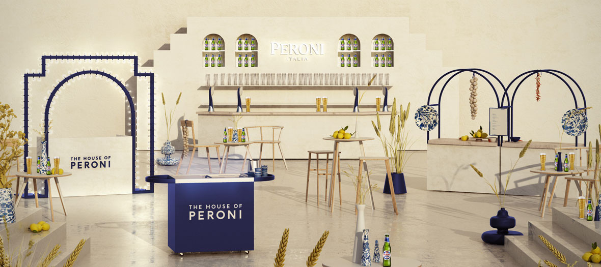 an ephemeral bar House Of Peroni