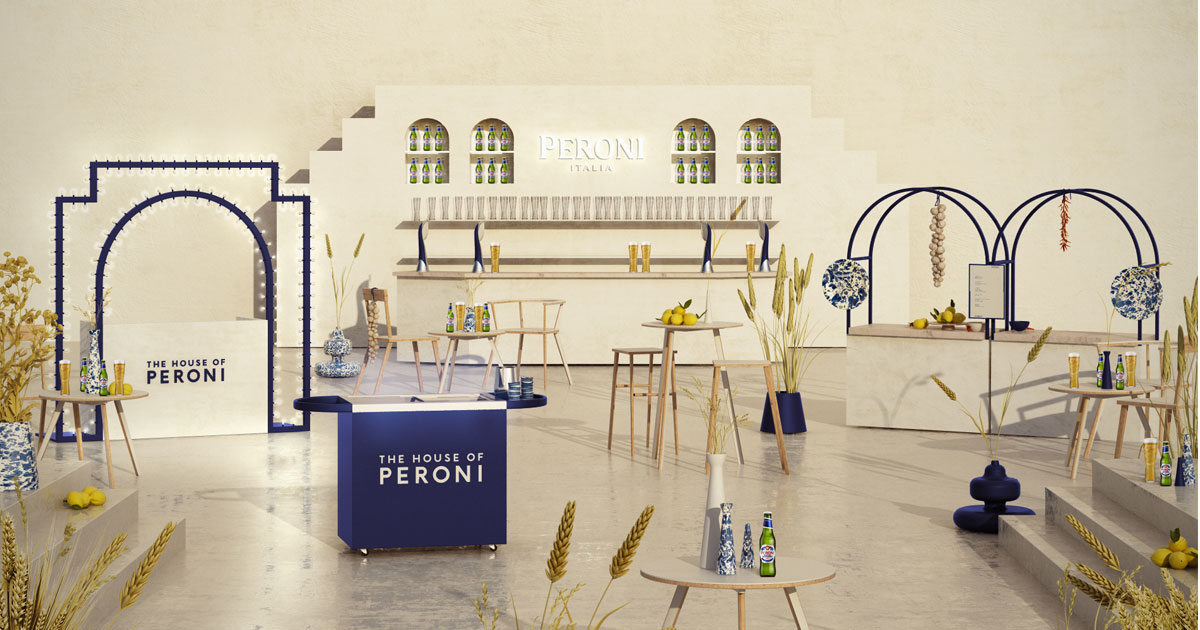 House Of Peroni An Ephemeral Bar In The 09th District In Paris