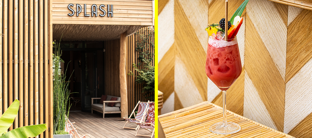 Façade du bistrot et cocktail Splash de Hakim Gaouaoui et du Topchef Norbert Tarayre