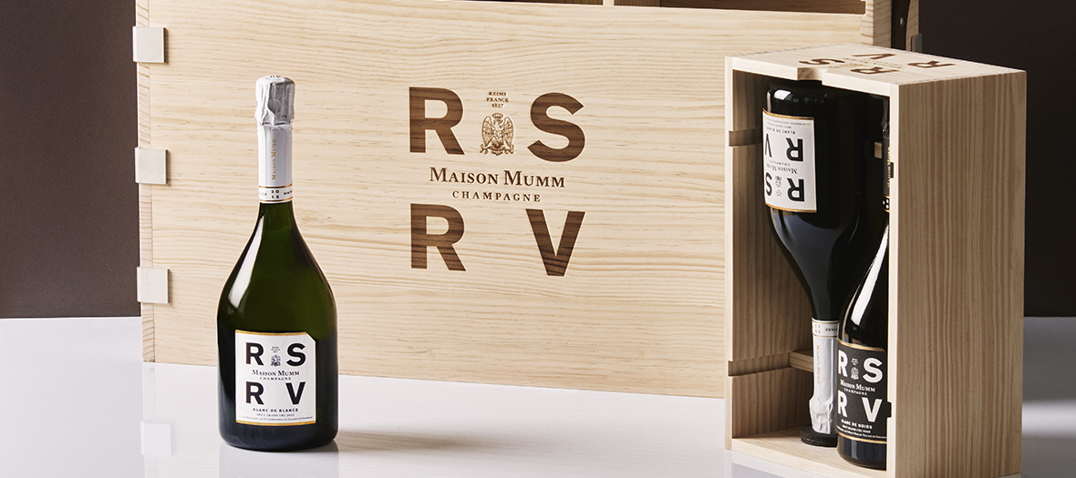 The private cellar Apero Champagne RSRV of Maison Mumm
