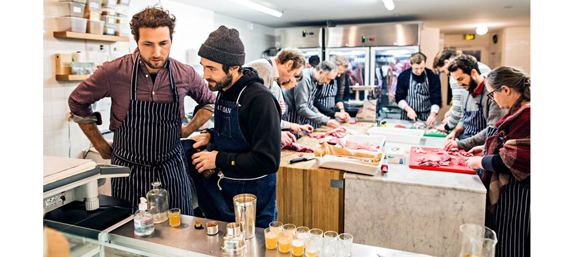 preparation de cocktails