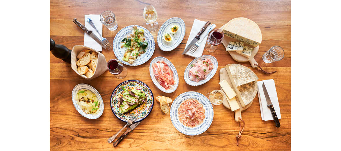 Avocado toast, fromage, charcuterie