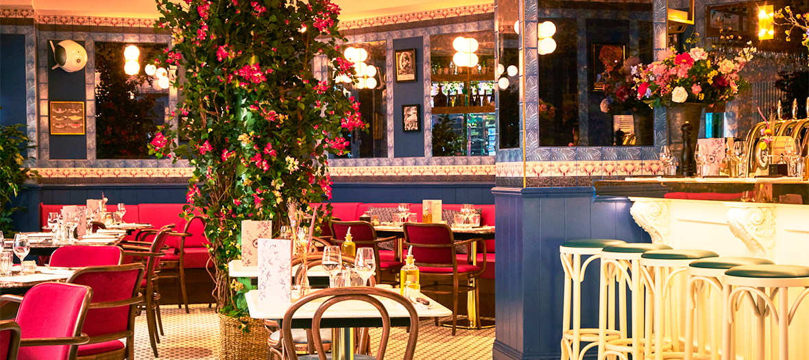 Premier restaurant de Charly et Victor à Paris