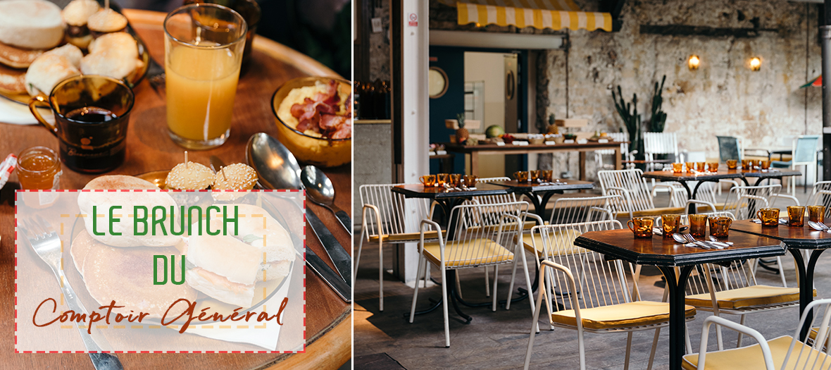 Brunch le plus cool au Comptoir Général Paris