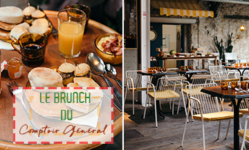 Brunch le plus cool au Comptoir Général Paris