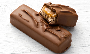 Barre au chocolat façon snickers