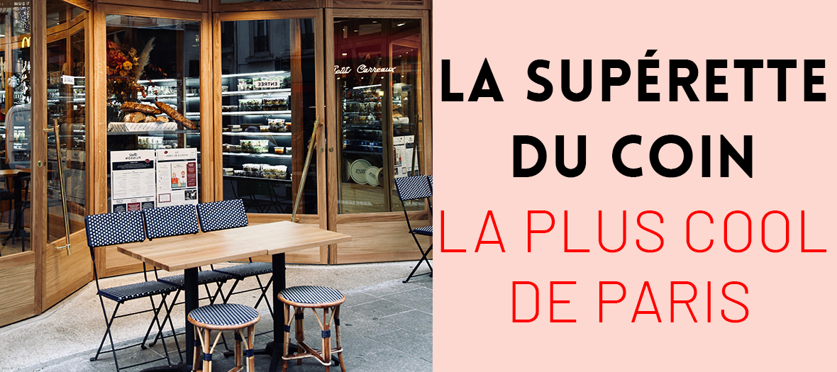 Façade et Terrasse du café-Epicerie-Superette Petit Plisson de Timothée Lacour et Pauline Poirier