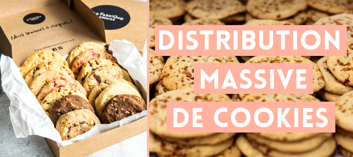 La distribution massive de cookies