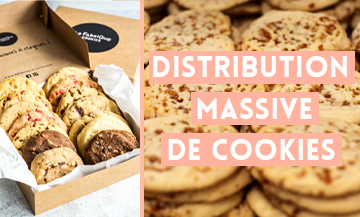 La distribution massive de cookies