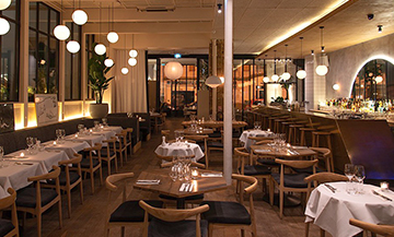 Ambiance interieur du Restaurant et pizzeria Malro dans le Marais