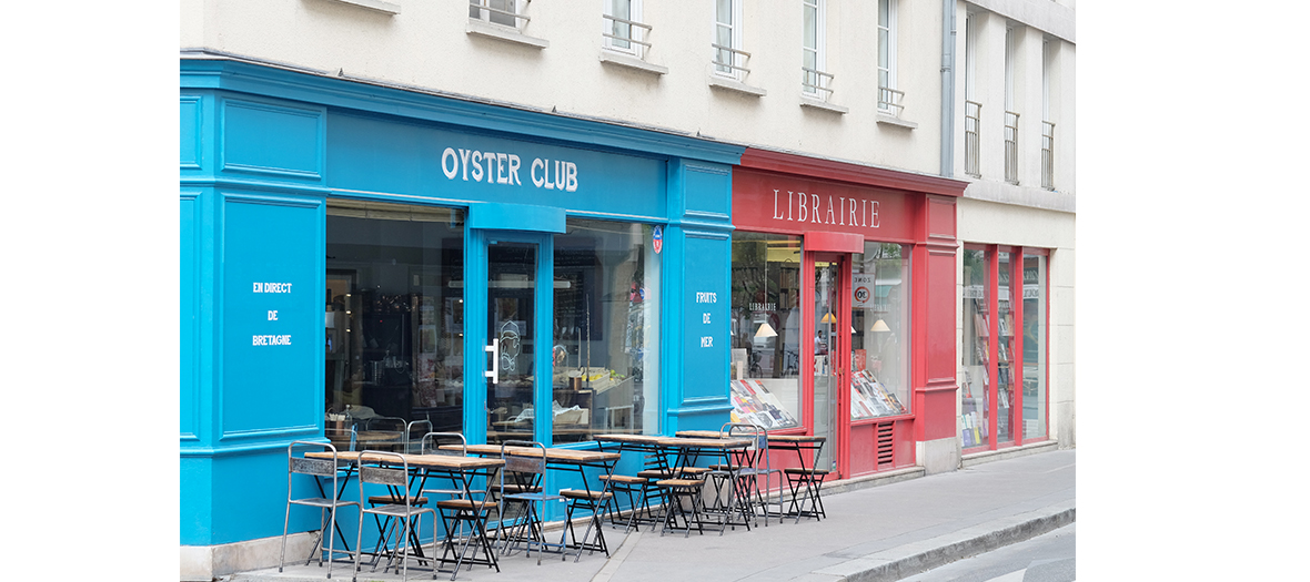 Front of Oyster Club restaurant