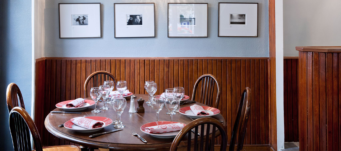 Ambiance intérieur et Décoration de table du restaurant Astier 