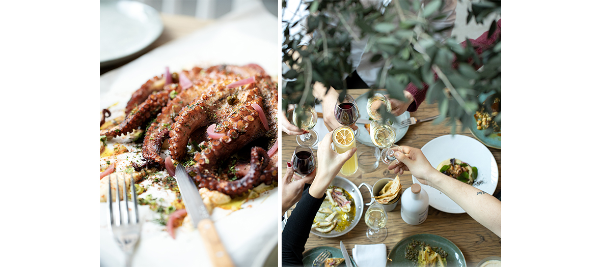  wood-fired octopus and celery puree from Yaya Restaurant